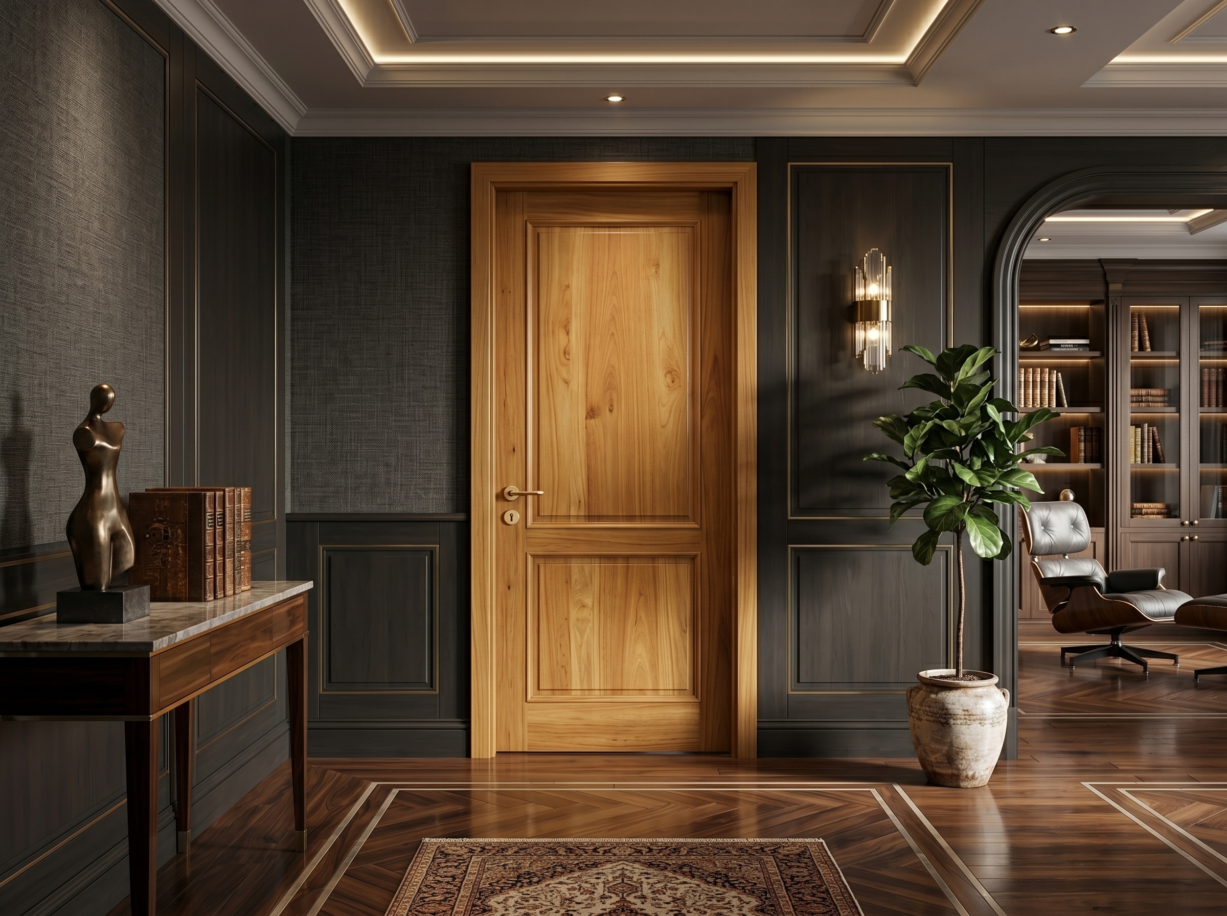 Teak Doors